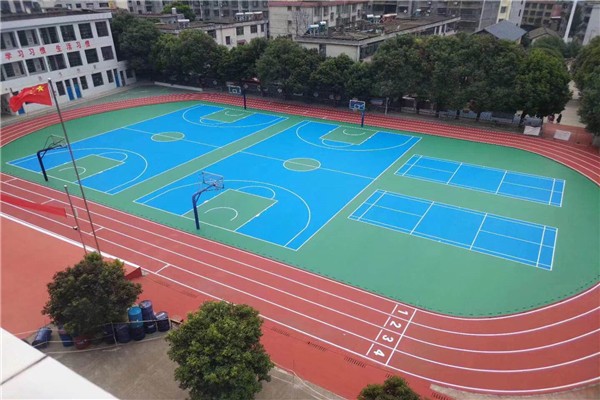 色虎视频APP下载篮球场工程铺设